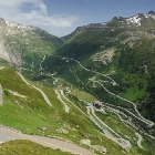 Cesta mezi sedly Grimselpass a Furkapass | fotografie