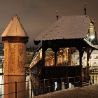 Luzern, Kapličkový most | fotografie